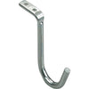 Knape & Vogt 3 In. H. x 1-1/2 In. D. Closet Rod Support, Bright Nickel