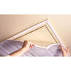 M-D 36 x 48 White Whole House Fan Cover