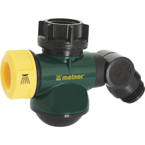 Melnor Wash & Fill 3/4 In. FNH x 3/4 In. MNH Plastic Y Hose Connector