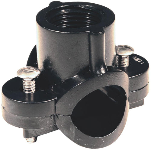 Orbit 1 In. x 1/2 In. Poly Saddle Tee