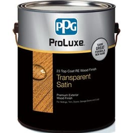 ProLuxe 23 RE Top Coat, Satin Transparent, Natural, 1-Gallon