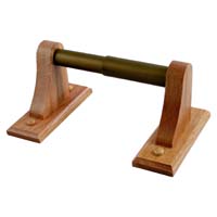 LDR Industries  Rustic Oak Toilet Paper Holder