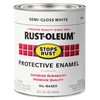 Rust-Oleum® Protective Enamel Brush-On Paint Semi-Gloss White
