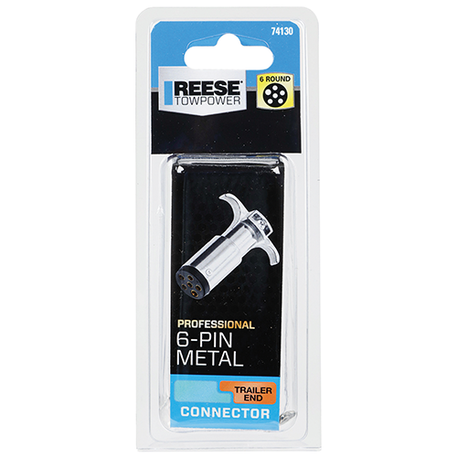 REESE Towpower 6-way heavy duty round connector