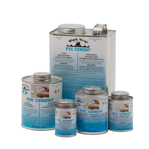 Black Swan PVC Cement - Medium 16 oz.