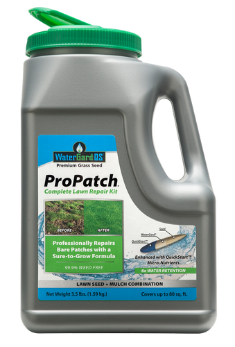 Mountain View Seeds WaterGard QS Pro Patch Lawn Repair Kit, 3.5-pounds