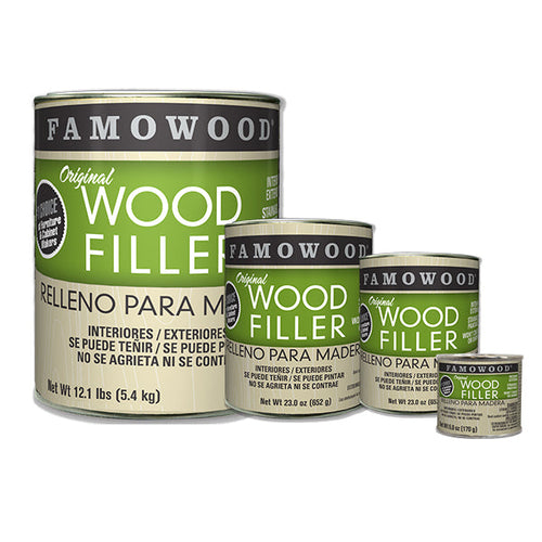 Eclectic FamoWood Original Wood Filler 23 Oz. Walnut