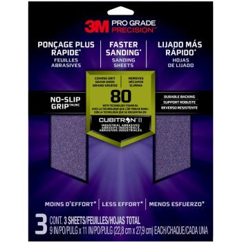 3M 26080TRI-3 80g Sand Paper