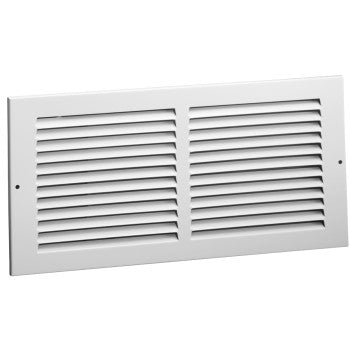 American Metal 372W24X8 Side Wall Return Air Grille, White ~ 8