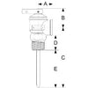 Cash Acme 23266-0150 Hclx5lx3/4 Tp Valve