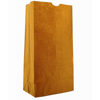 Clayton Paper DUR18420 20# Brown Grocery Bag ~ Bundle of 500