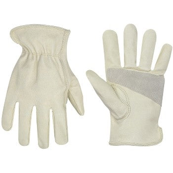 CLC 2069M Med Tan Pgskn Drvr Glove
