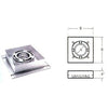 DuraVent 6DP-FCS Flt Ceil Support Box