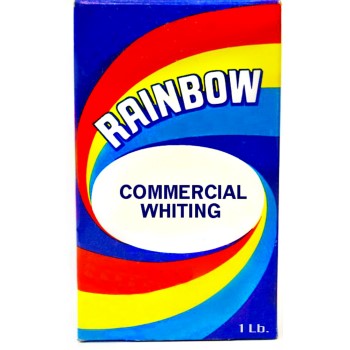 Empire Blended Mfg 20101 Rainbow Brand Commercial Whiting Powder ~ 1 Lb Box