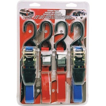 Erickson Mfg 05606 Ratchet / Cam Strap Combo Pack