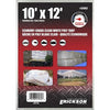 Erickson Mfg 57062 10x12 Clear White Tarp