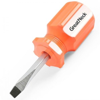 Great Neck 73010 3/16 Stubby Screwdriver