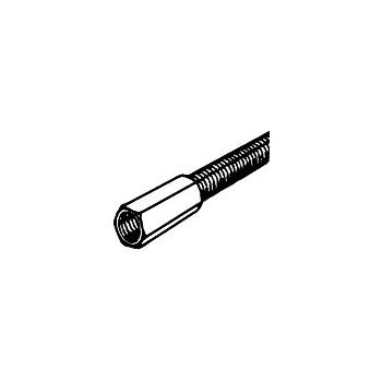 Hillman/Steelworks 11843 Coupling Nut - 1/4 x 7/8 inch