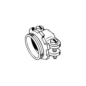 Hubbell/Raco 2854 Entrance Cable Connector, Oval 1 inch