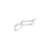 J Sterling/Knape & Vogt 0158-12WT 12in. Double Peg