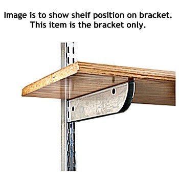 J Sterling/Knape & Vogt BK-0102-5 Shelving Bracket Double Hole, Galvanized ~ 5
