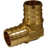 John Frey Co (Pex & Copper Fitting) LF6223508089830 1/2pex 25/Pack 90 Deg Elbow