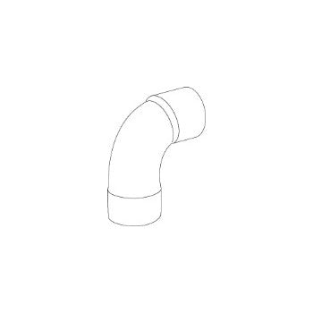John M Frey Co 2524208089802 1/2 Copper 90 Long Turn Elbow