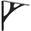 Knape & Vogt RP-201MN-12BK Deco Bracket ~ 12