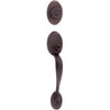 Kwikset 98001-388 SmartKey Exterior Chelsea Handlest