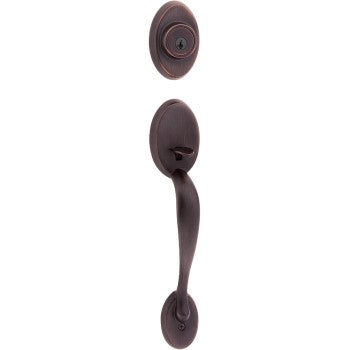 Kwikset 98001-388 SmartKey Exterior Chelsea Handlest