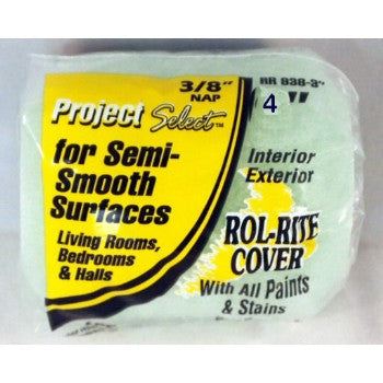 Linzer RR938-4 Rr938-4x3/8 Roller Cover