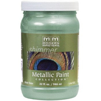 Modern Masters ME249-32 Metallic Paint, Teal 32 Ounce