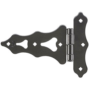 National N109-032 Ornamental T-Hinge, Black ~ 8