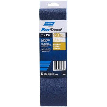 Norton 076607-68231 68231 2pk 3x24 120g Sand Belt