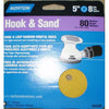 Norton 07660702209 02209 5x8 80 Hook & Sand Disc