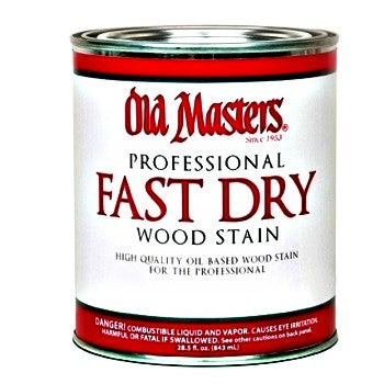 Old Masters 61301 Fast Dry Wood Stain, Fruitwood ~ Gallon