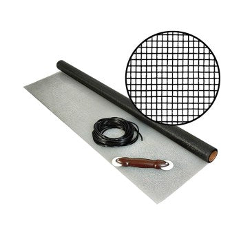 Phifer Inc 3024907 Fiberglass Screen Kit for Windows, Charcoal ~ 36