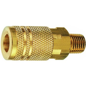 Plews/Edelmann C21-03B Male I/M Style Milton Coupler ~ 3/8