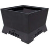 Quality Craft Industries Inc SFP22SQB Square Fire Pit