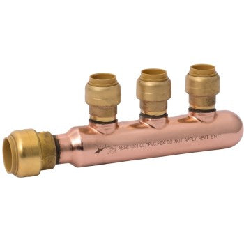 Reliance Worldwide (Cash Acme) 25553LF Sharkbite Manifold ~ 3/4