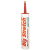 Sashco 10012 Big Stretch Acrylic Rubber Sealant, Redwood ~ 10.5 oz