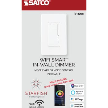 Satco Products S11268 Wall Dimmer Switch