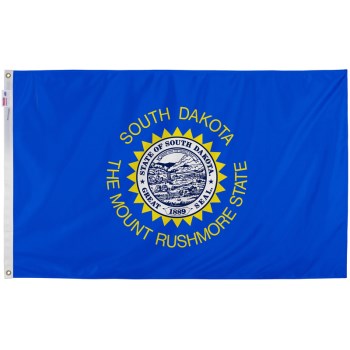 Valley Forge Flag Co SD3 3x5 South Dakota Flag