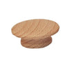 Waddell 9212.50DP Wood Knob, Round ~ 2 - 1/2