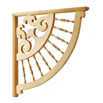 Waddell BR407 Corner Gingerbread Bracket ~ 17