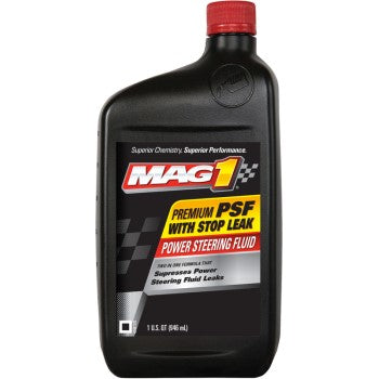 Warren Dist MAG00809 MAG 1 Premium Power Steering Fluid w/Stop Leak ~ Quart