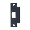Tell Manufacturing Steel Strike Plate Matte Black