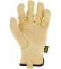 Mechanix Wear Leather Work Gloves Leather Cow Driver Large, Brown
