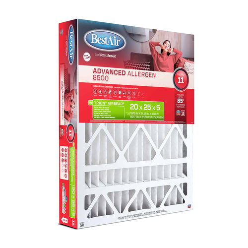 BestAir Furnace Filter Pleated Air Filter for Trion Air Bear