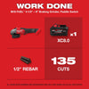 Milwaukee M18 FUEL™ 4-1/2-6 Braking Grinder, Paddle Switch